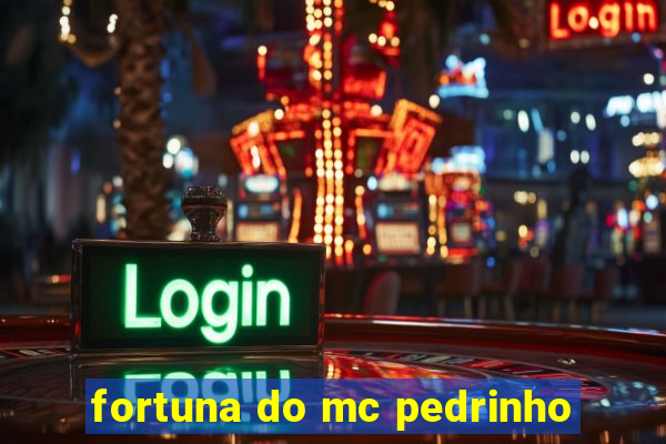 fortuna do mc pedrinho