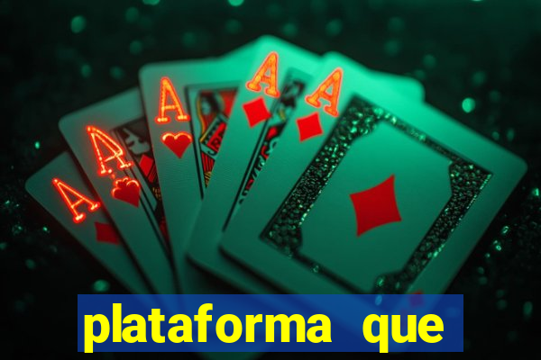 plataforma que deposita r$ 1