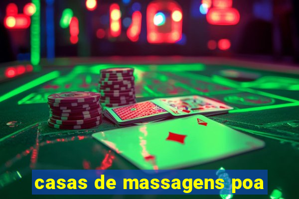 casas de massagens poa