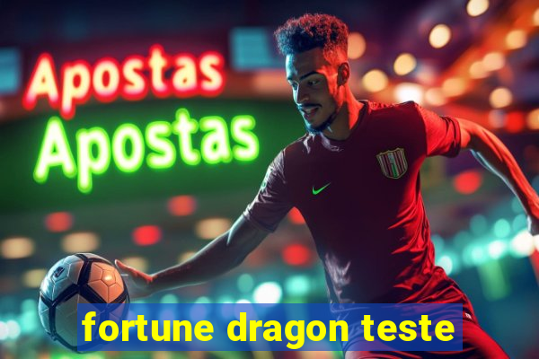 fortune dragon teste