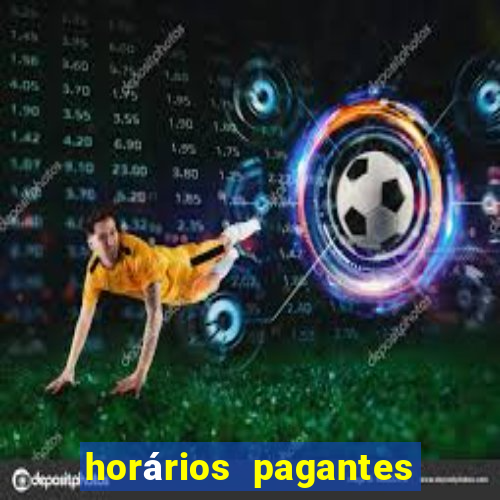 horários pagantes pg soft