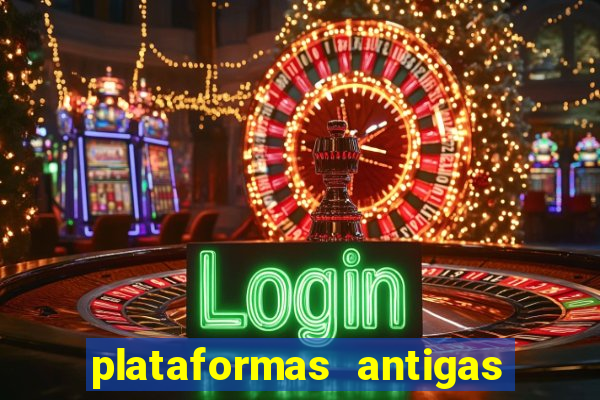 plataformas antigas de jogos