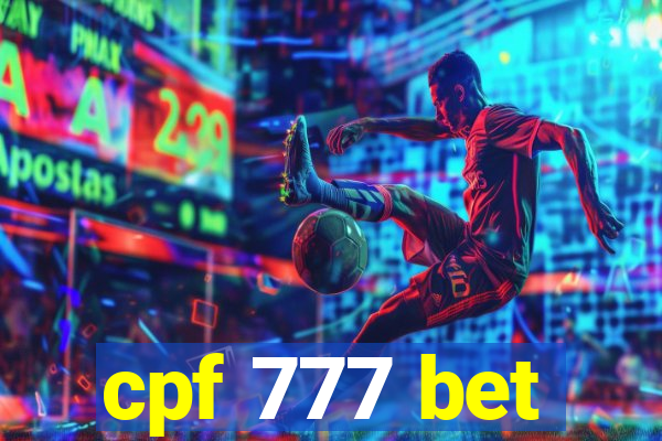 cpf 777 bet