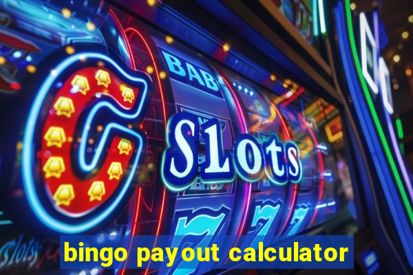 bingo payout calculator