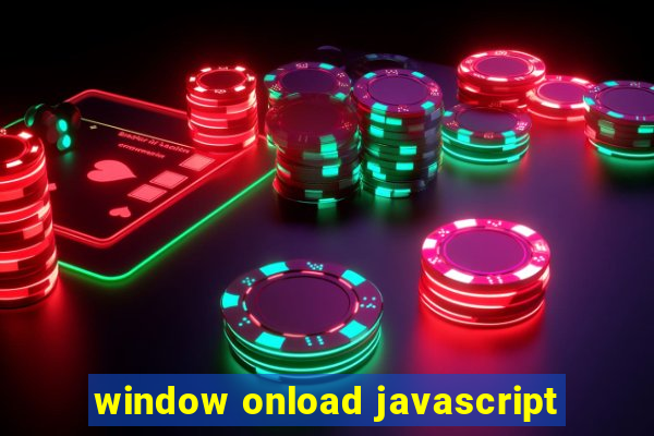 window onload javascript