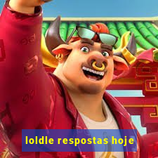 loldle respostas hoje