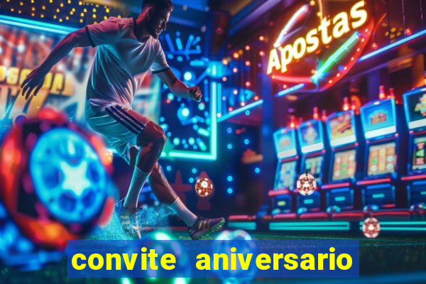 convite aniversario infantil futebol