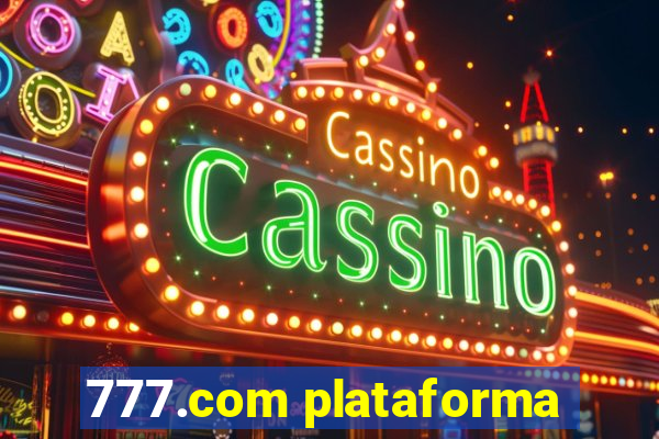 777.com plataforma