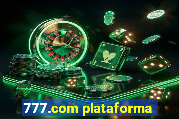 777.com plataforma