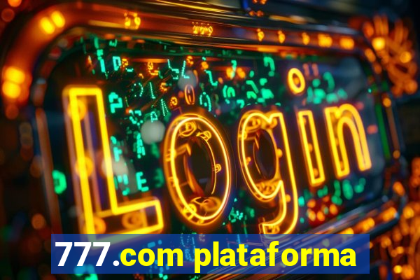 777.com plataforma