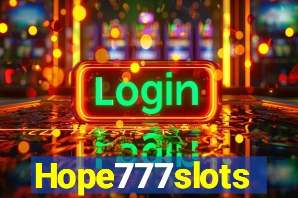 Hope777slots