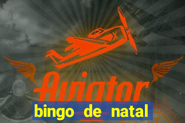 bingo de natal para imprimir gratis