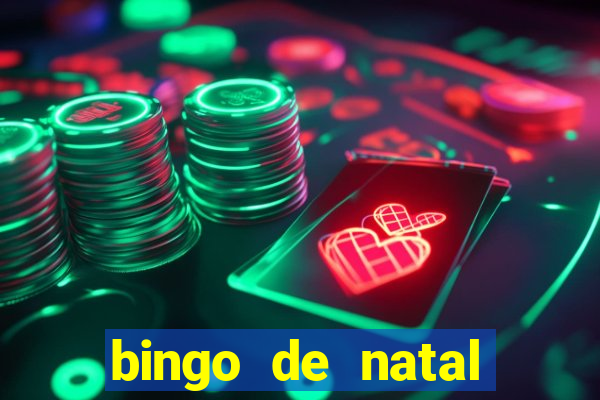 bingo de natal para imprimir gratis