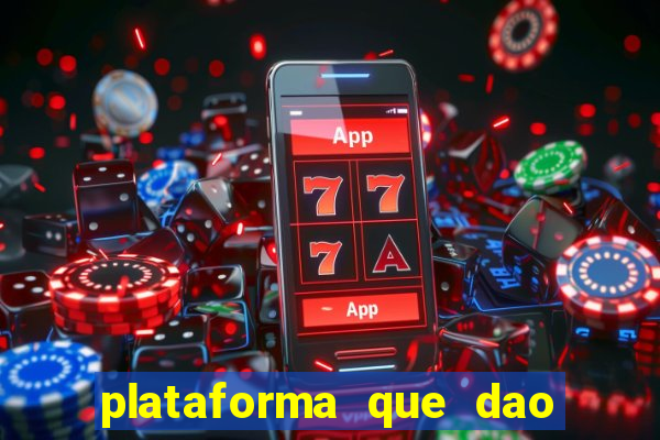 plataforma que dao bonus no cadastro