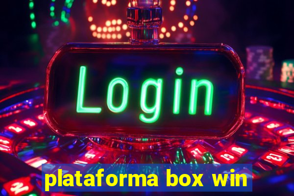 plataforma box win