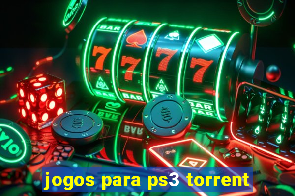 jogos para ps3 torrent