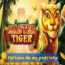 fortuna de mc pedrinho