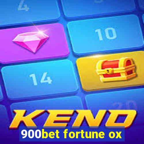 900bet fortune ox