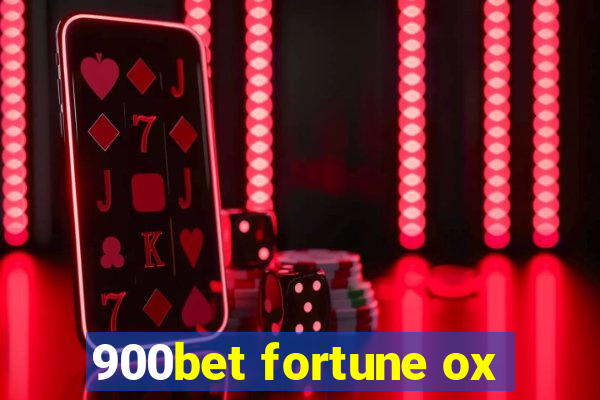 900bet fortune ox