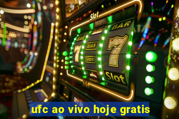 ufc ao vivo hoje gratis