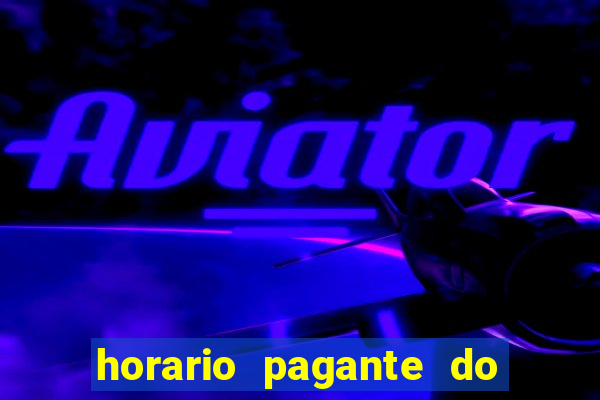 horario pagante do fortune ox