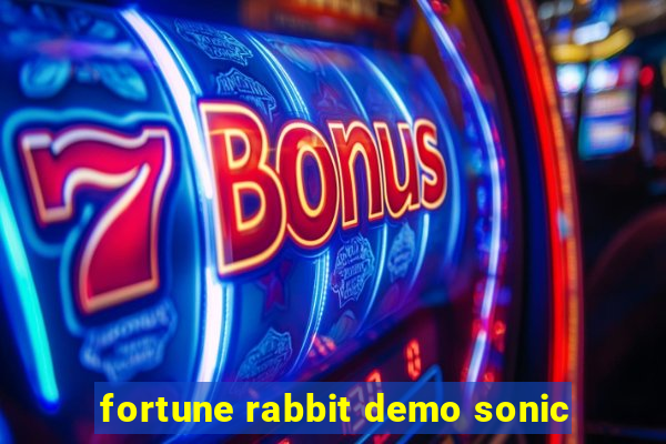 fortune rabbit demo sonic