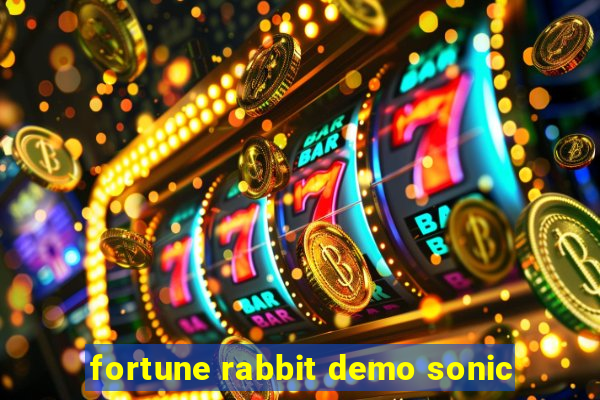 fortune rabbit demo sonic