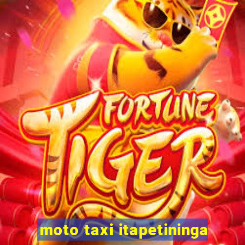 moto taxi itapetininga