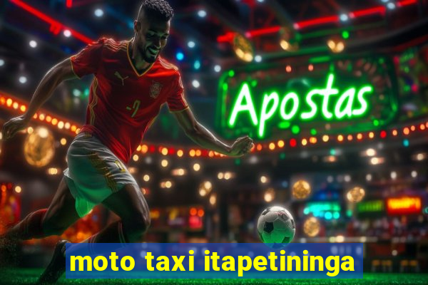 moto taxi itapetininga