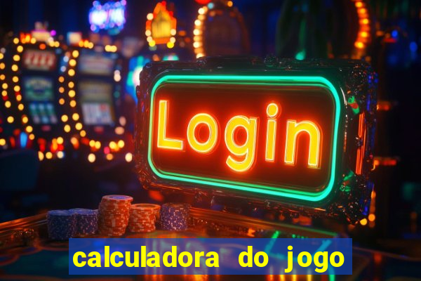 calculadora do jogo do bicho