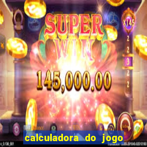 calculadora do jogo do bicho