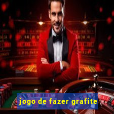 jogo de fazer grafite