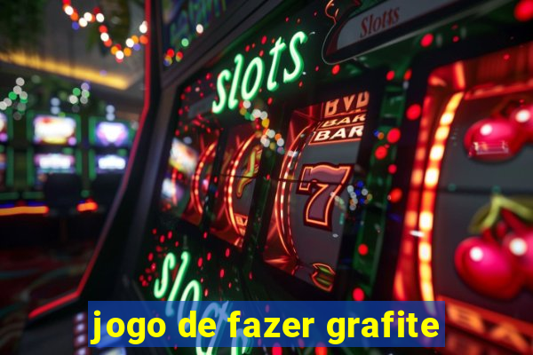 jogo de fazer grafite