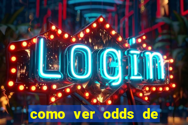 como ver odds de jogos passados