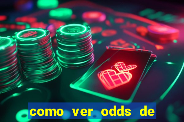 como ver odds de jogos passados