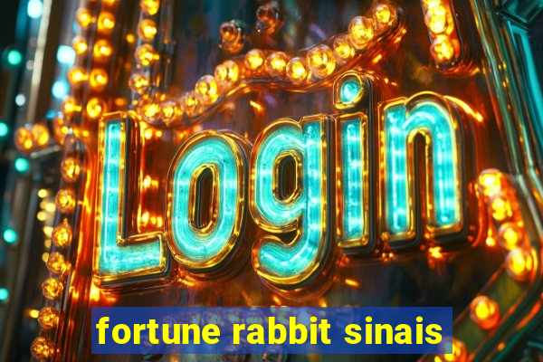 fortune rabbit sinais