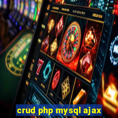 crud php mysql ajax