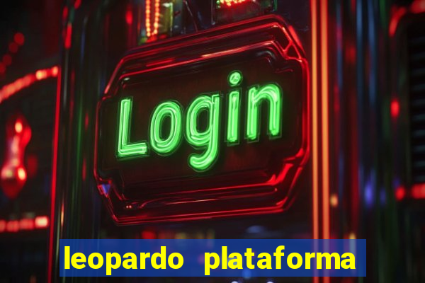 leopardo plataforma de jogos