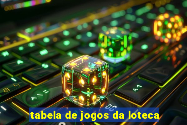 tabela de jogos da loteca