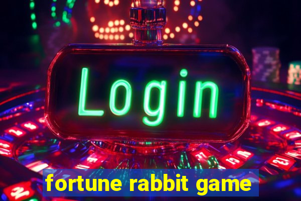 fortune rabbit game