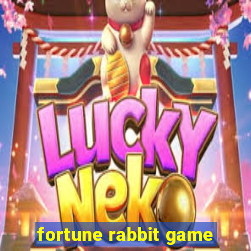 fortune rabbit game