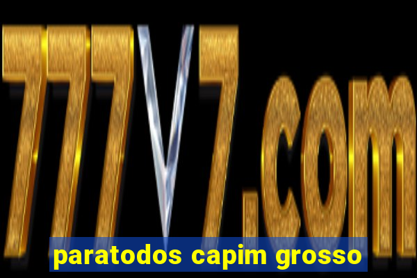 paratodos capim grosso