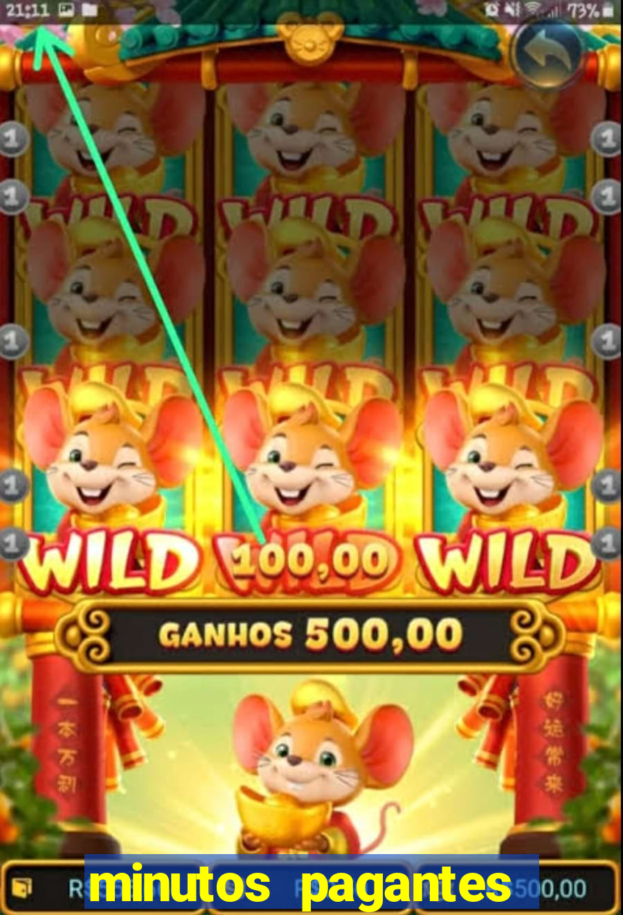 minutos pagantes fortune tiger atualizado