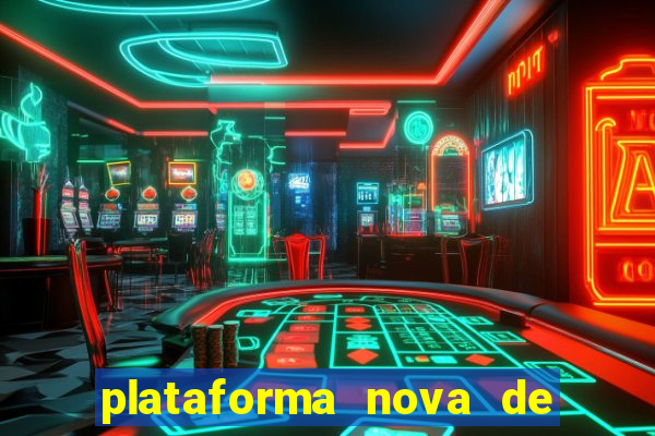 plataforma nova de 3 reais