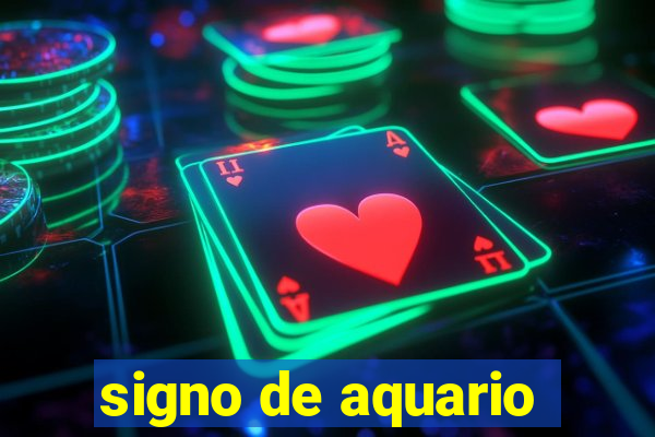 signo de aquario