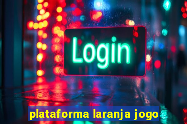 plataforma laranja jogo