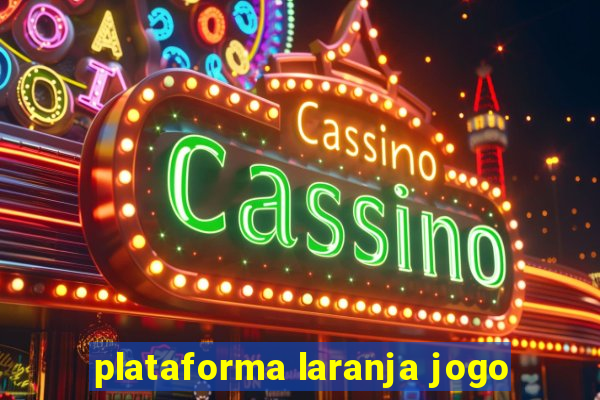 plataforma laranja jogo