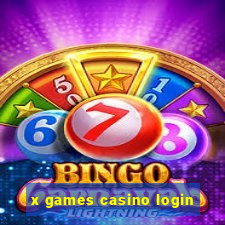 x games casino login