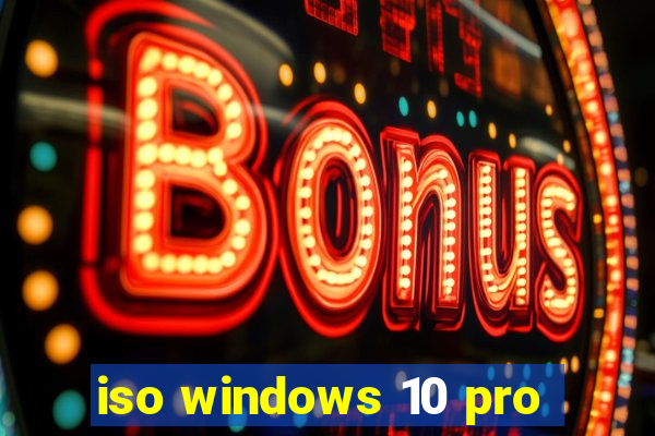 iso windows 10 pro