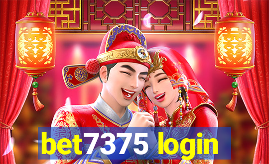 bet7375 login